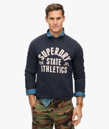 Vintage Athletic Crew Sweatshirt